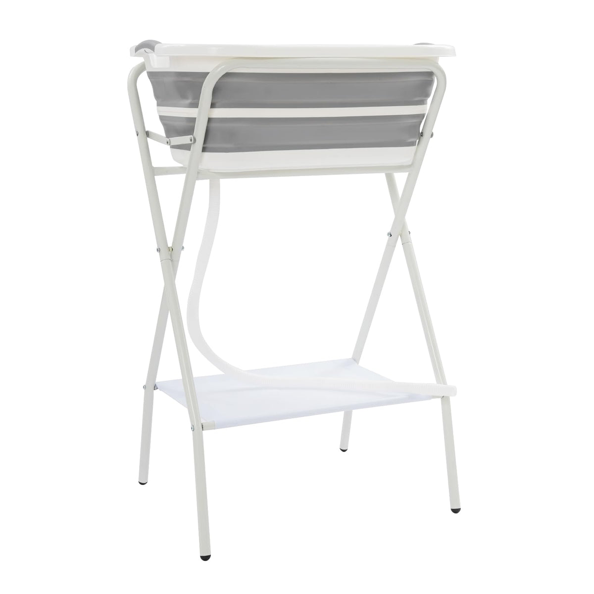 Foldable Pet Bathtub with Stand, 110lbs Capacity H46106