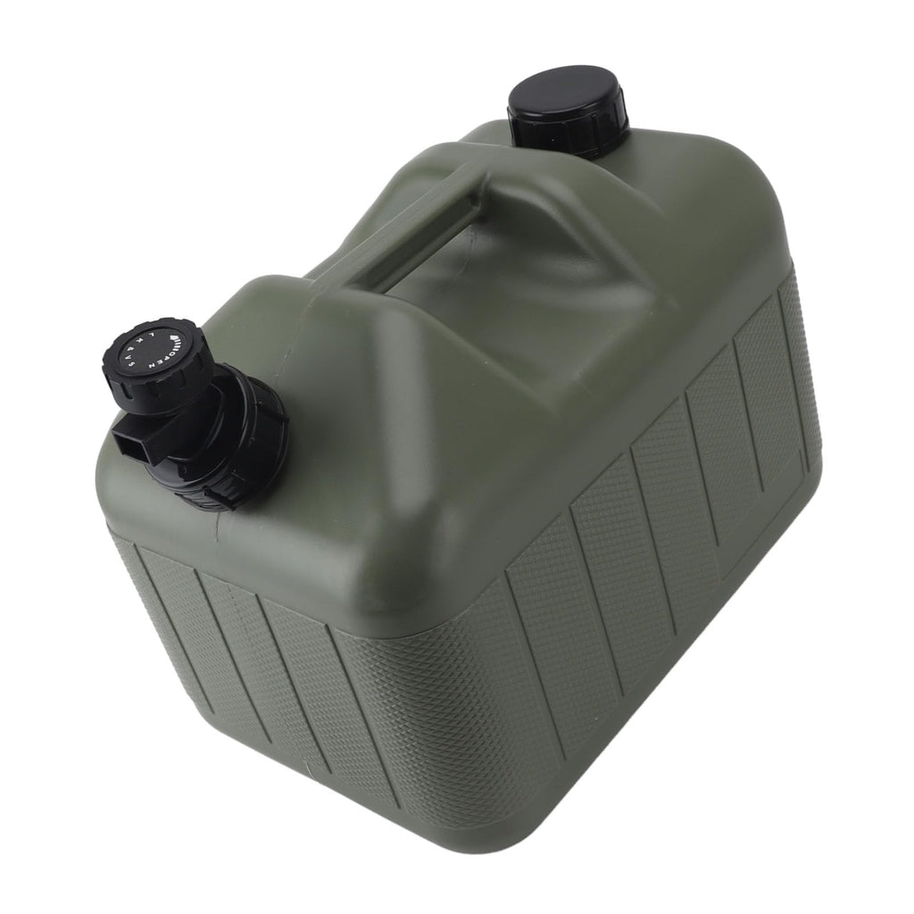 10L Green Portable Water Container with Faucet B18237