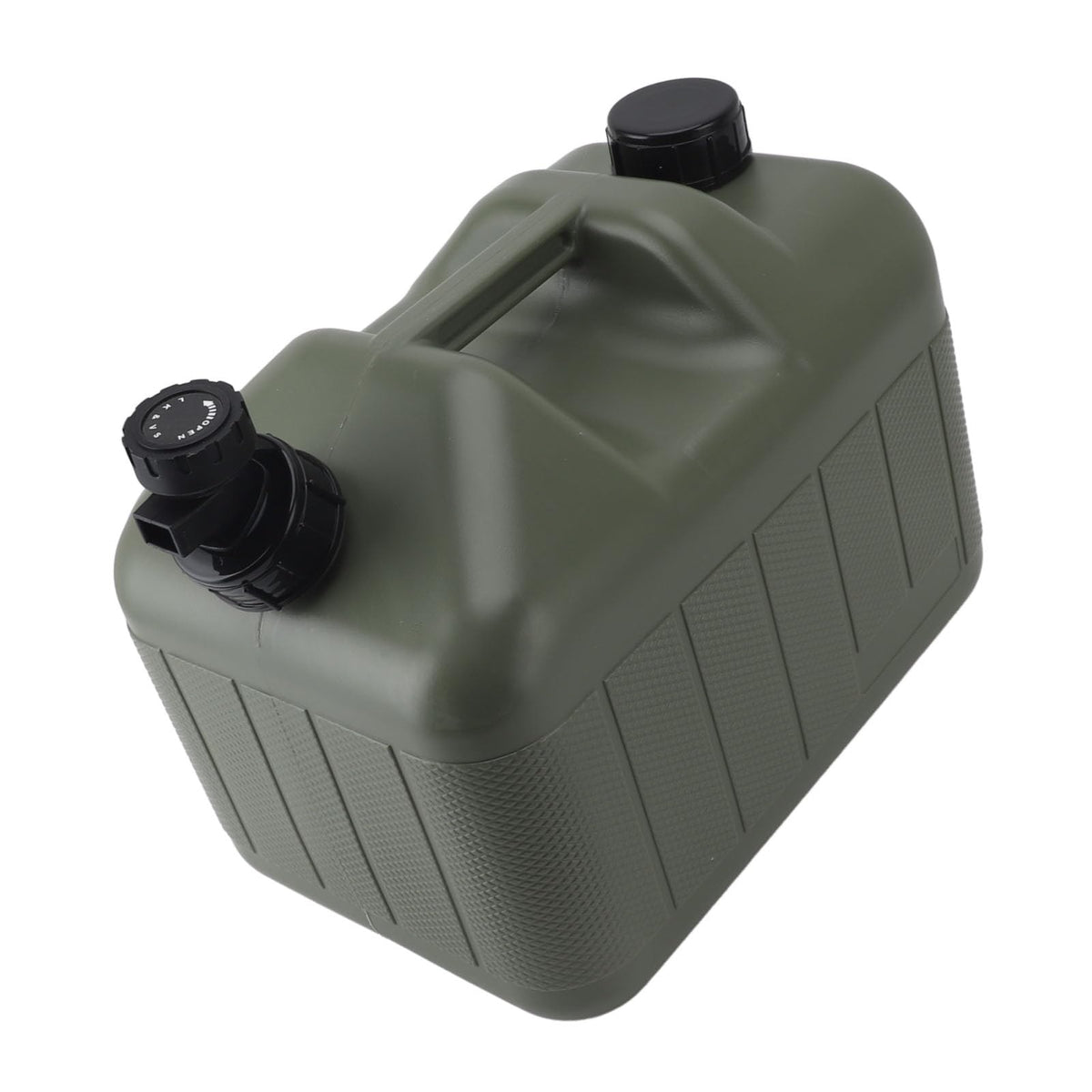 10L Green Portable Water Container with Faucet B18237