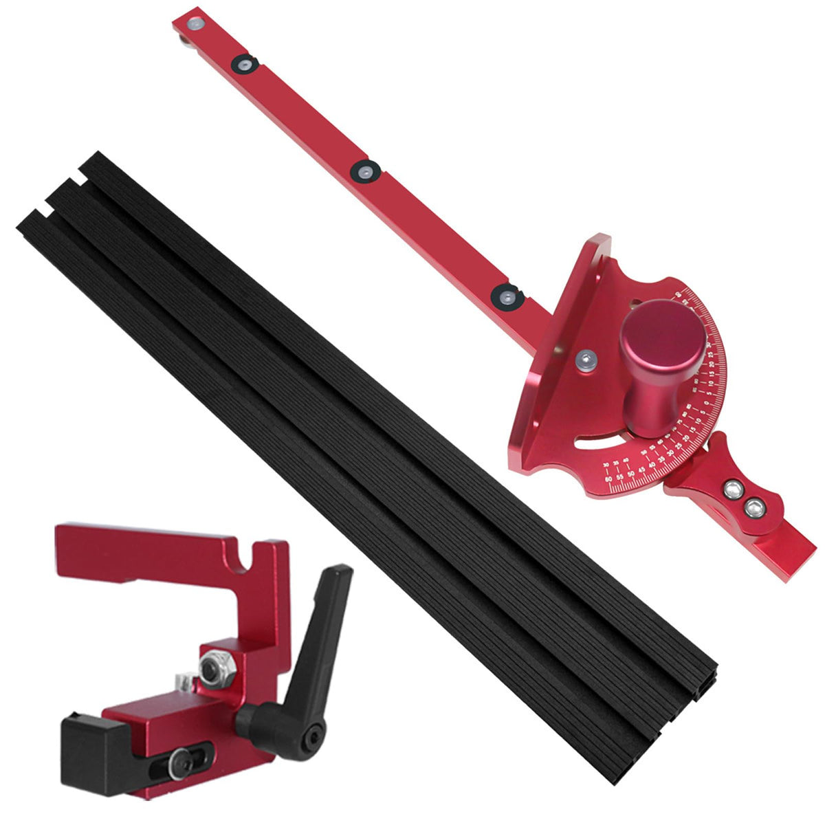 Miter Gauge with Miter Fence and 60 Degree Angled Ends S1829