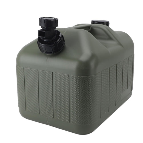 10L Green Portable Water Container with Faucet B18237