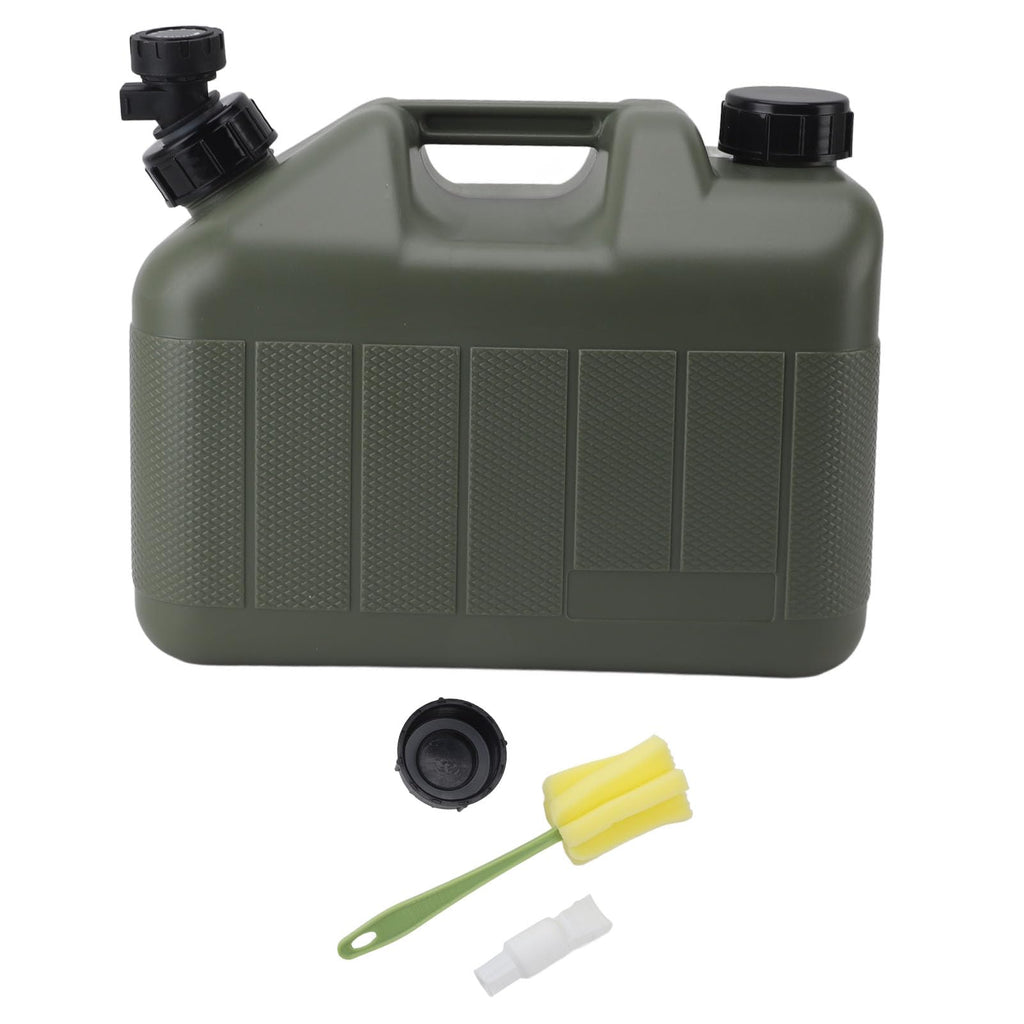 10L Green Portable Water Container with Faucet B18237