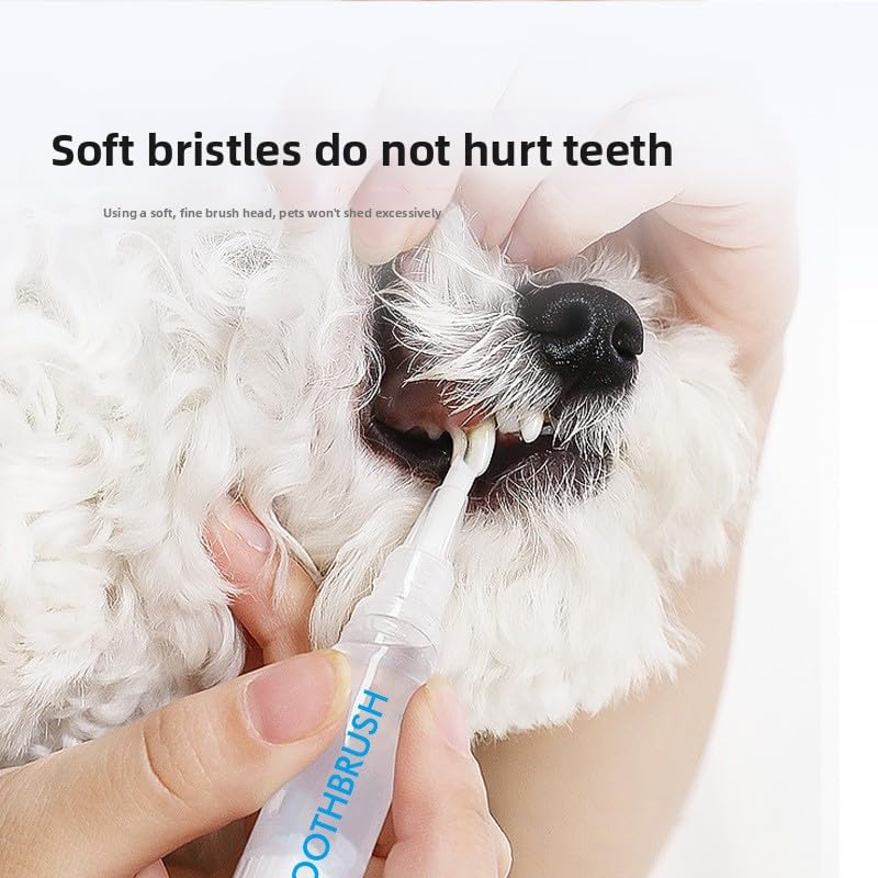 Pet Teeth Cleaning Pen 2-Pack with Soft Brush Head H3639