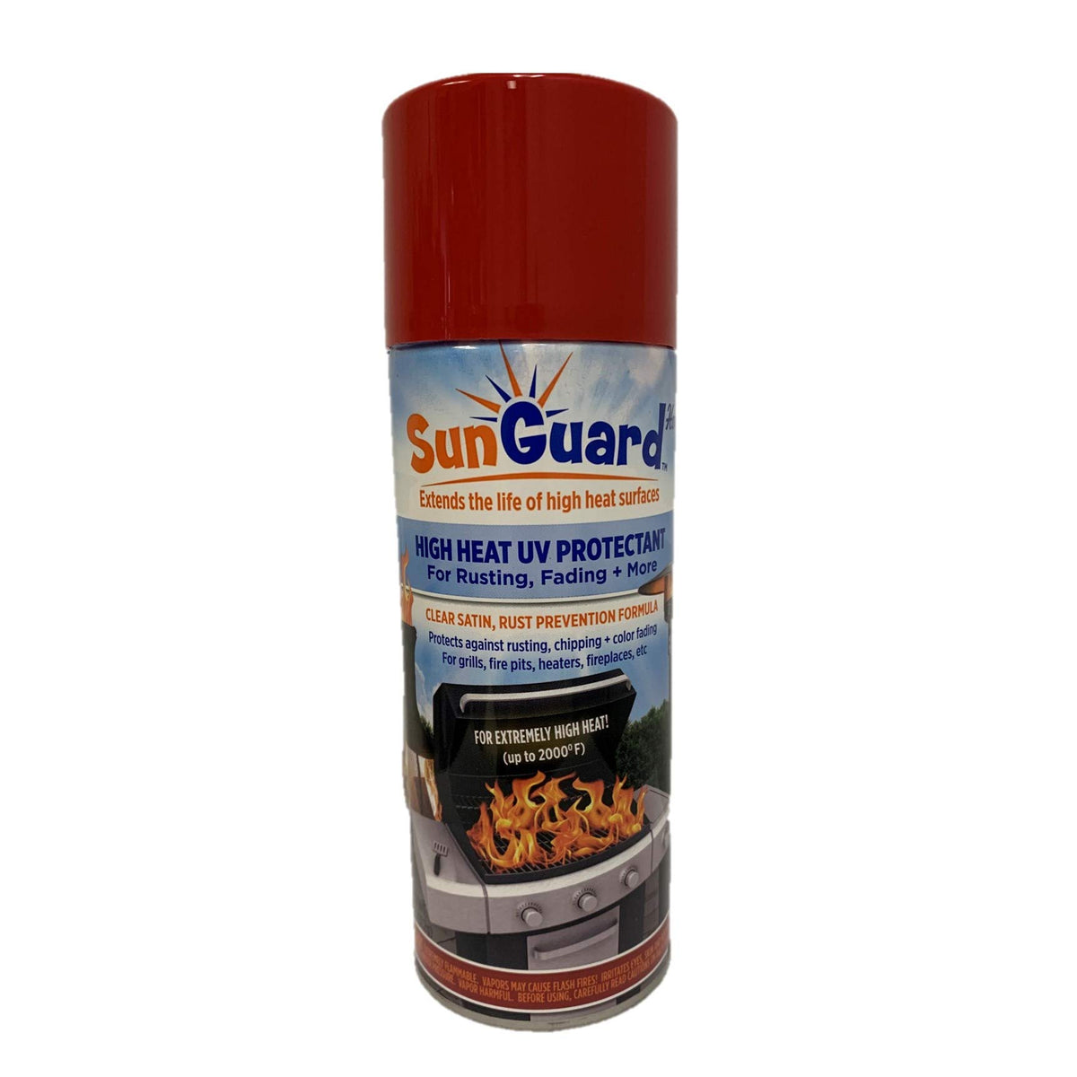 Clear Satin High Heat UV Protectant Spray P3849