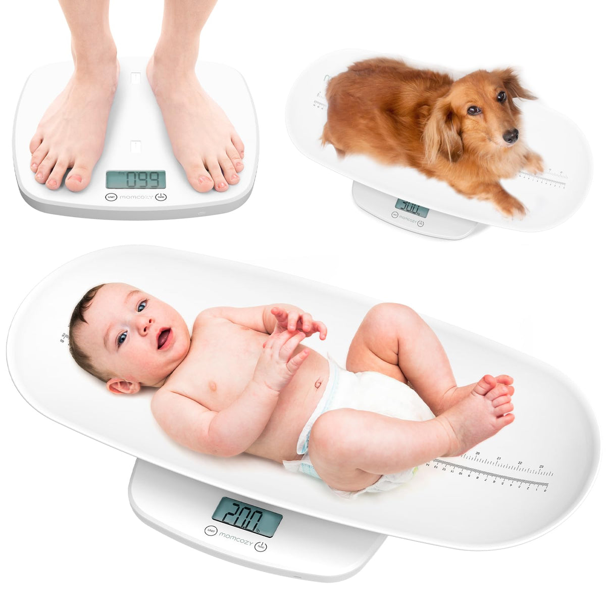 Multi-Functional Digital Baby Scale 330lb I603958