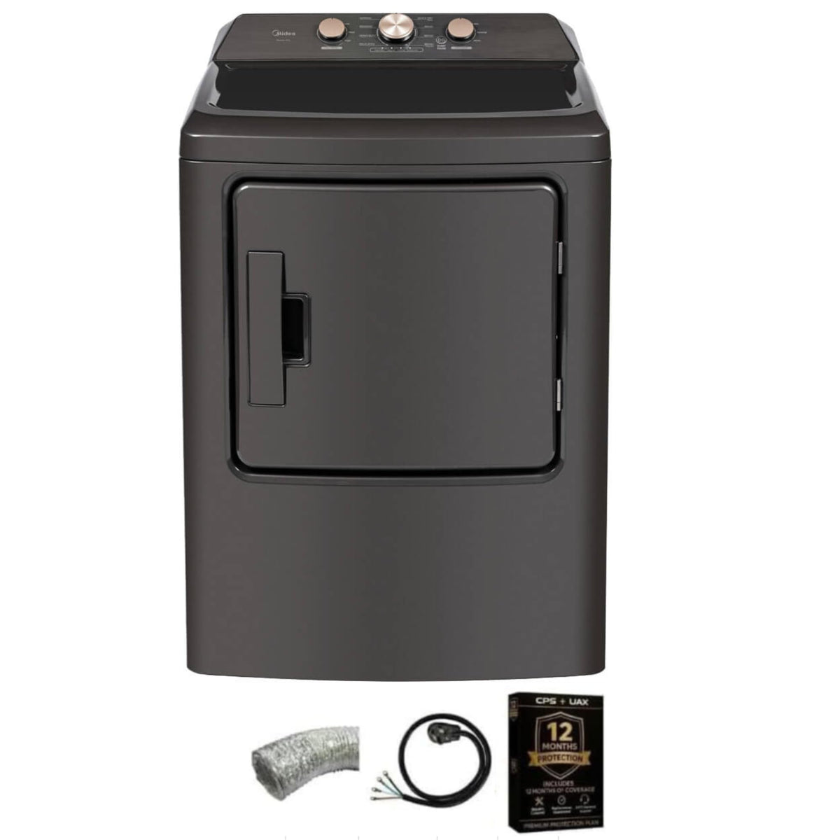 7 Cu. Ft. Grey Front Load Electric Dryer V680