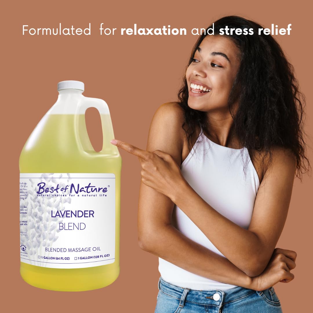 Lavender Blend Massage Oil Gallon G709