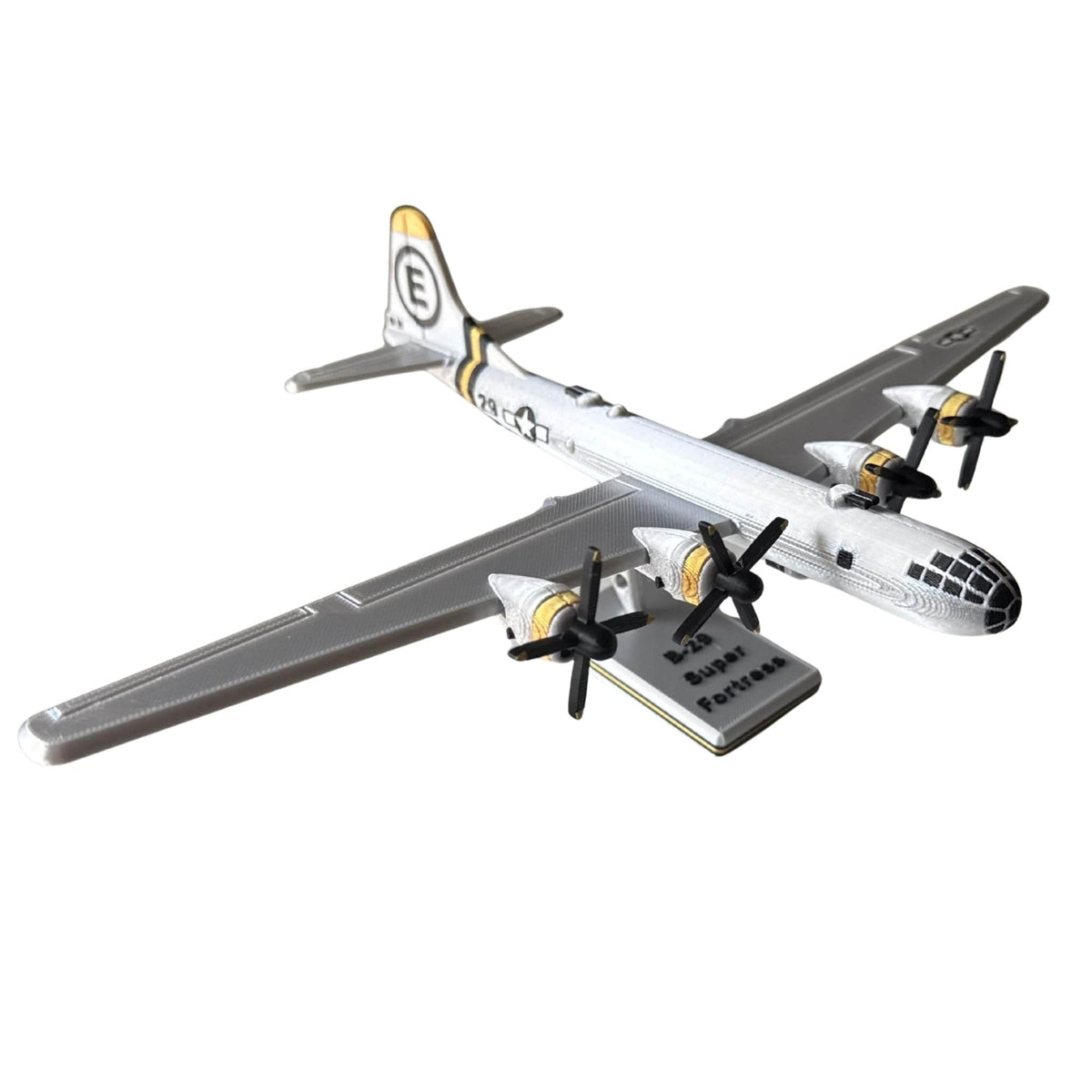 B-29 Super Fortress Model Plane Kit with Stand H162078