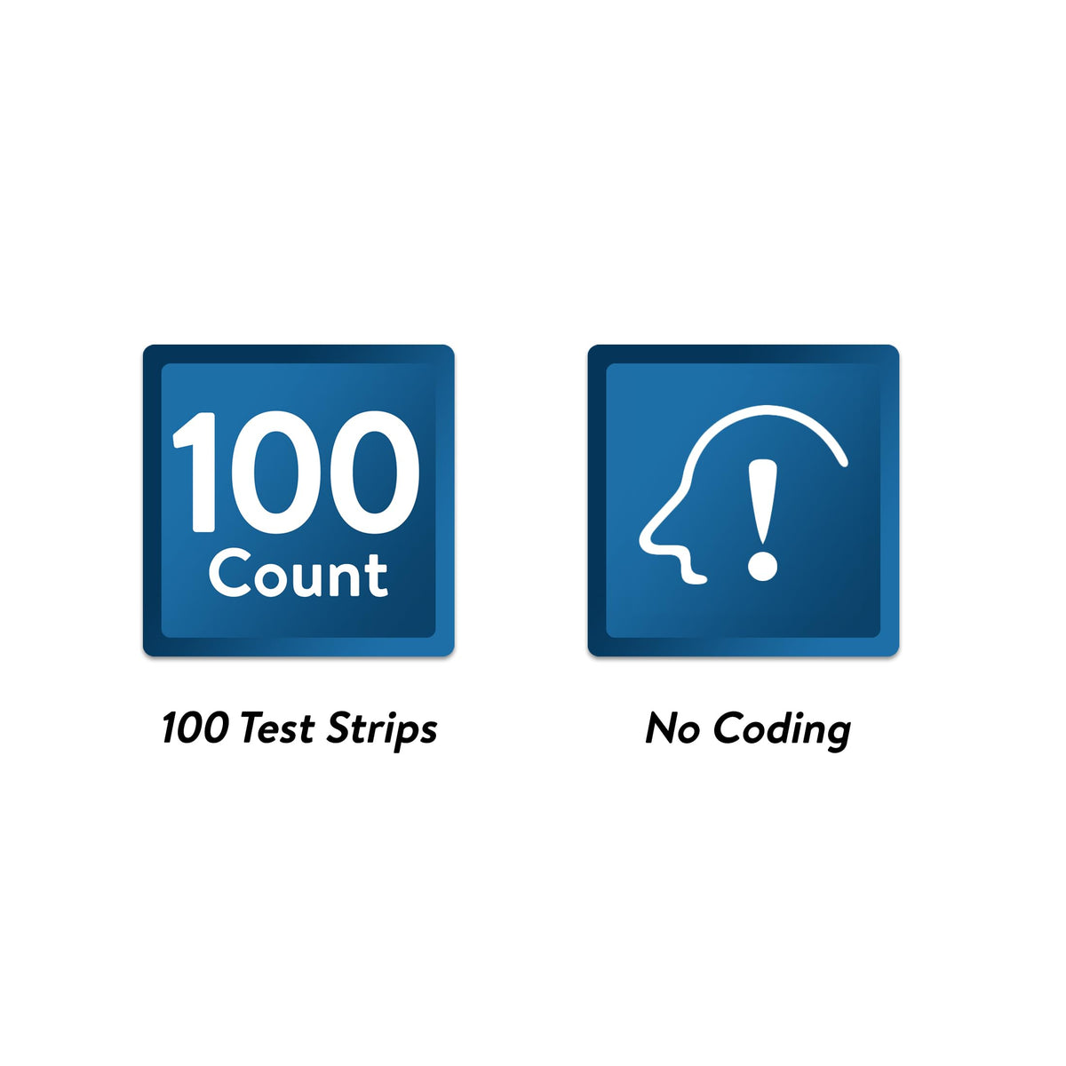 Blood Glucose Test Strips 100 Count J419