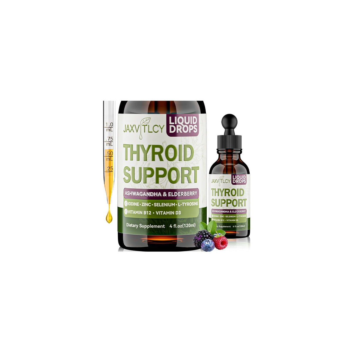 Ashwagandha & Iodine Berry Drops U31014