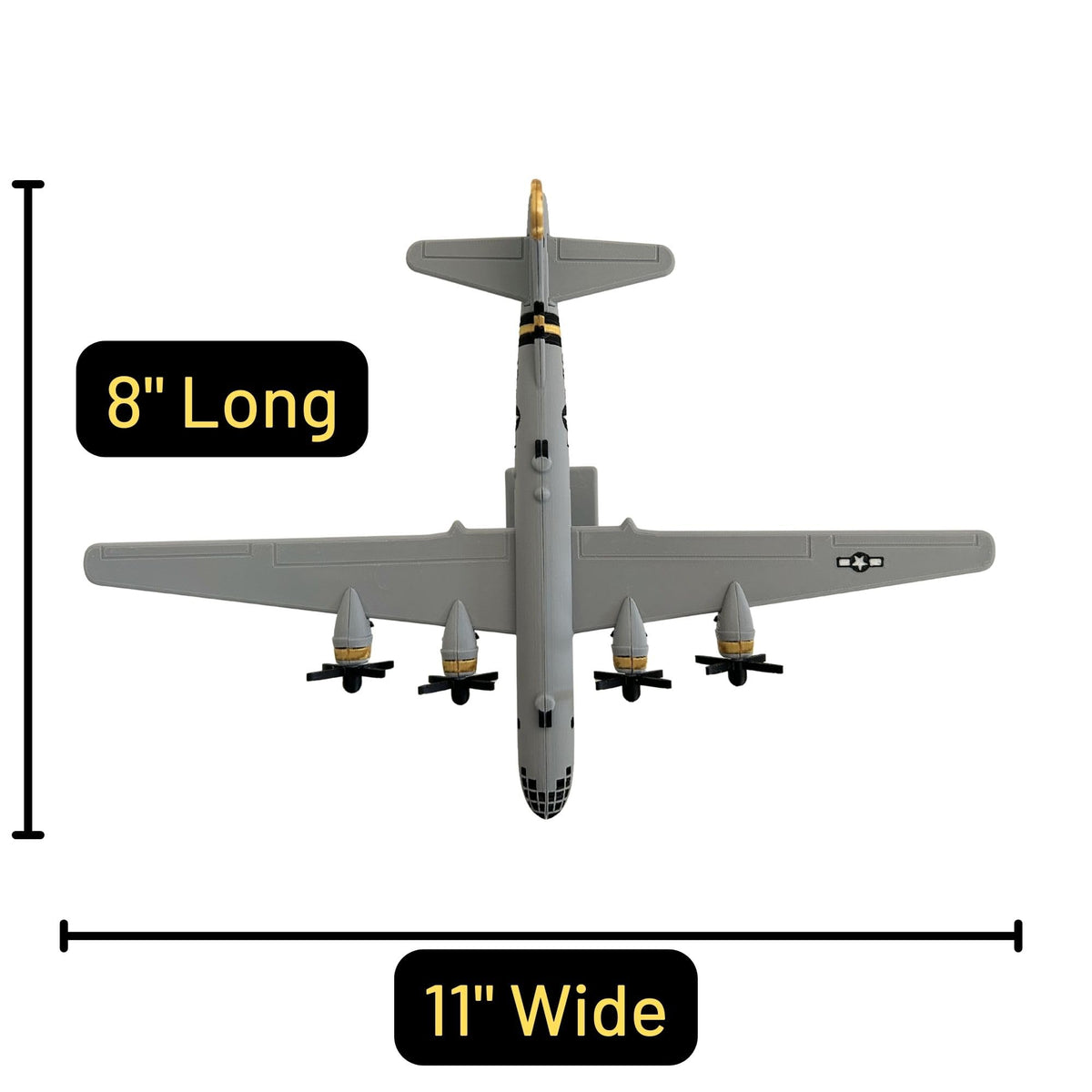 B-29 Super Fortress Model Plane Kit with Stand H162078