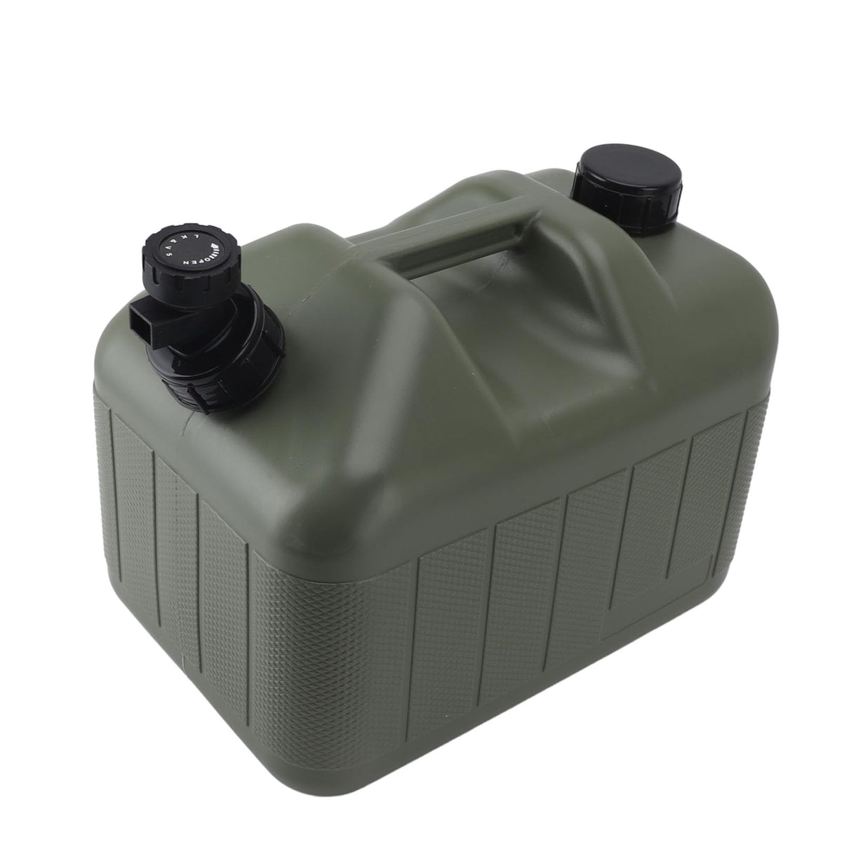 10L Green Portable Water Container with Faucet B18237