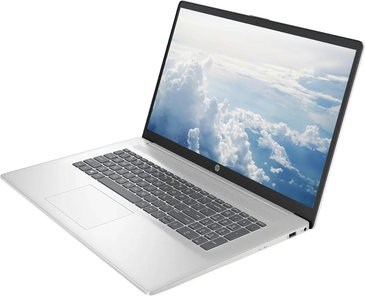17.3" FHD Laptop Computer, 32GB RAM 1.5TB Storage, 6-Cores AMD Ryzen 5, Windows 11, Silver W525356