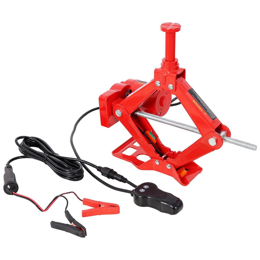 12V 3 Ton Electric Car Jack with Lug Wrench and Carrying Case P970847