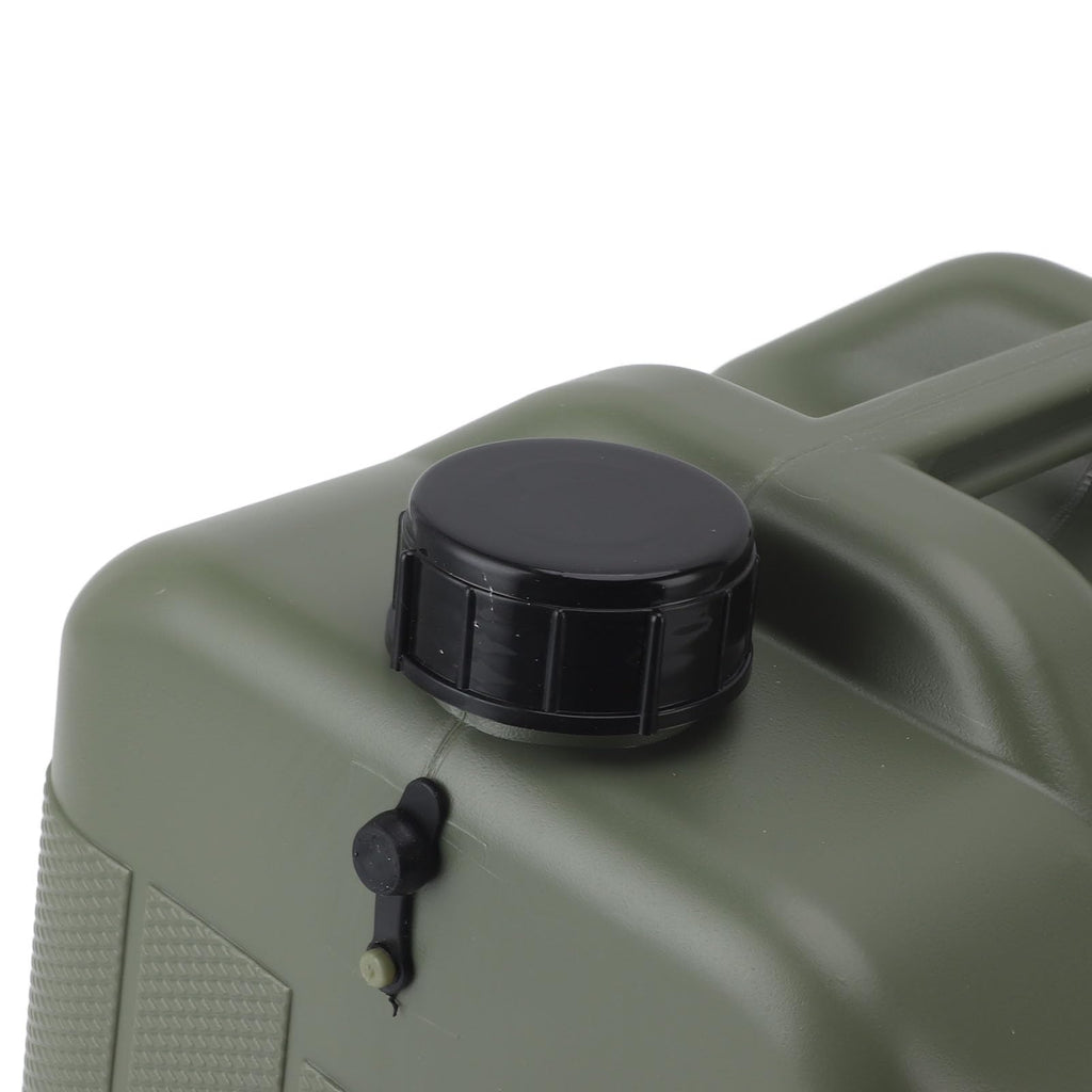 10L Green Portable Water Container with Faucet B18237