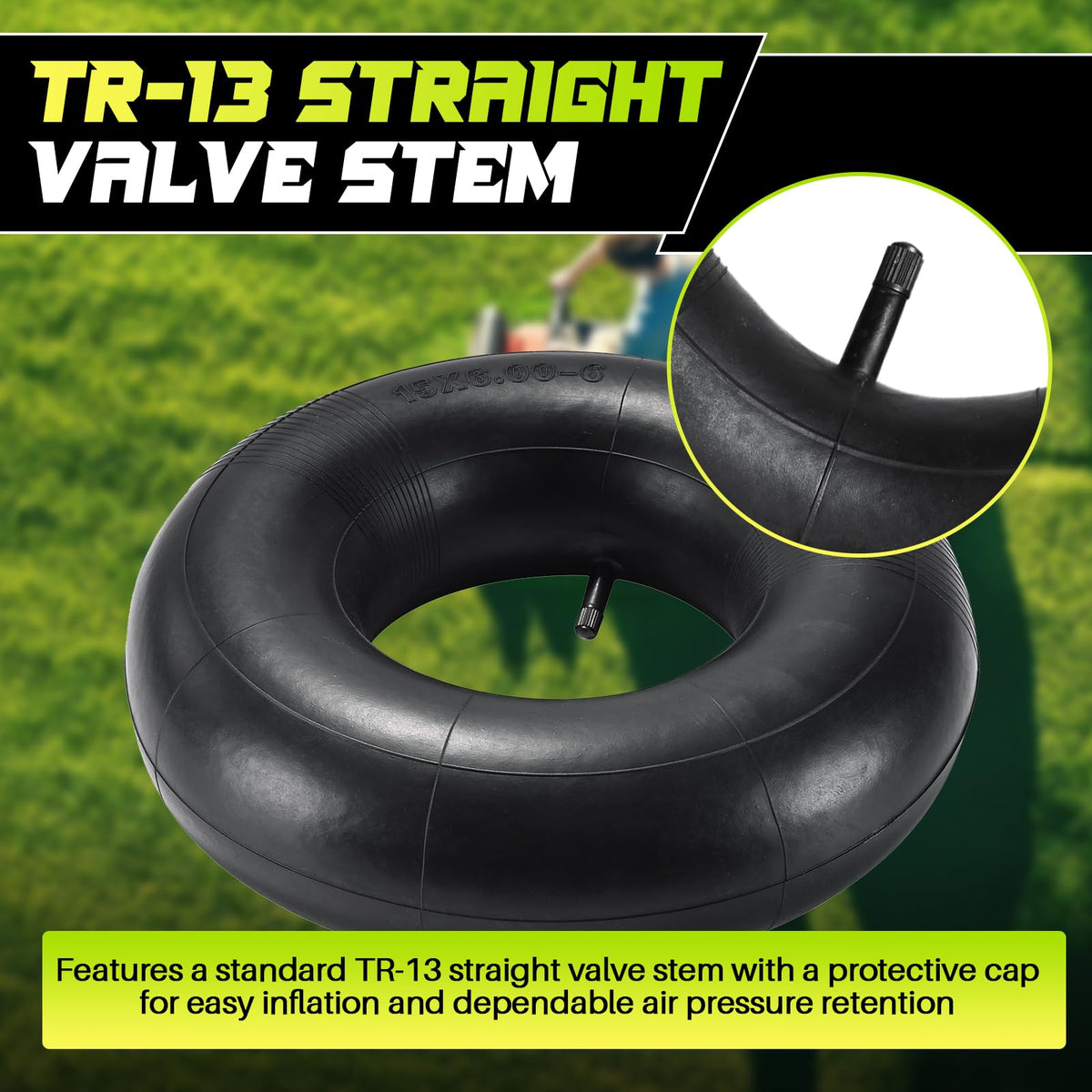 15x6.00-6 Inner Tube 2-Pack W116