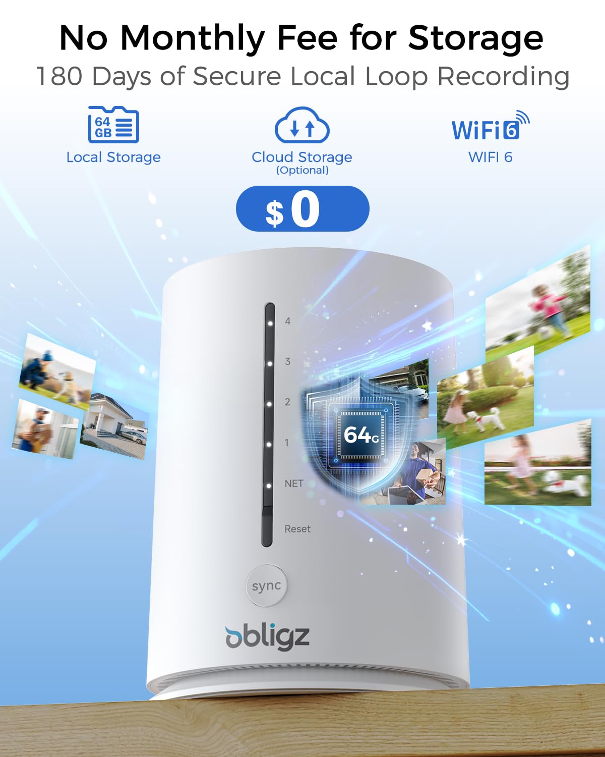 4MP Solar Security Cameras Wireless Outdoor O147864
