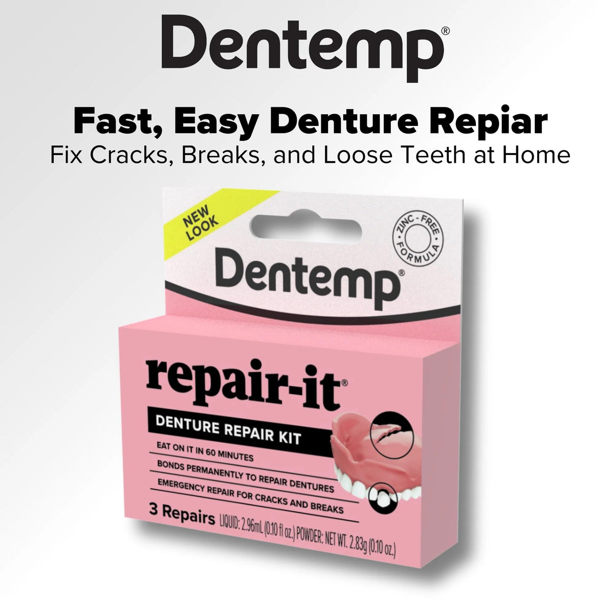 Denture Repair Kit 0.7 Ounces M71003