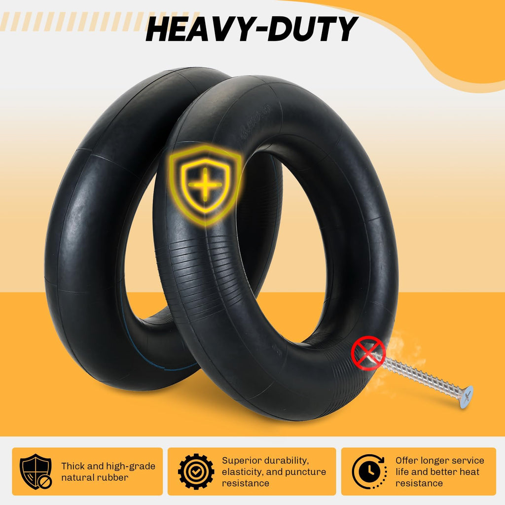 2 Pack 4.80/4.00-8 Inner Tube with TR-13 Straight Valve Stem S6270