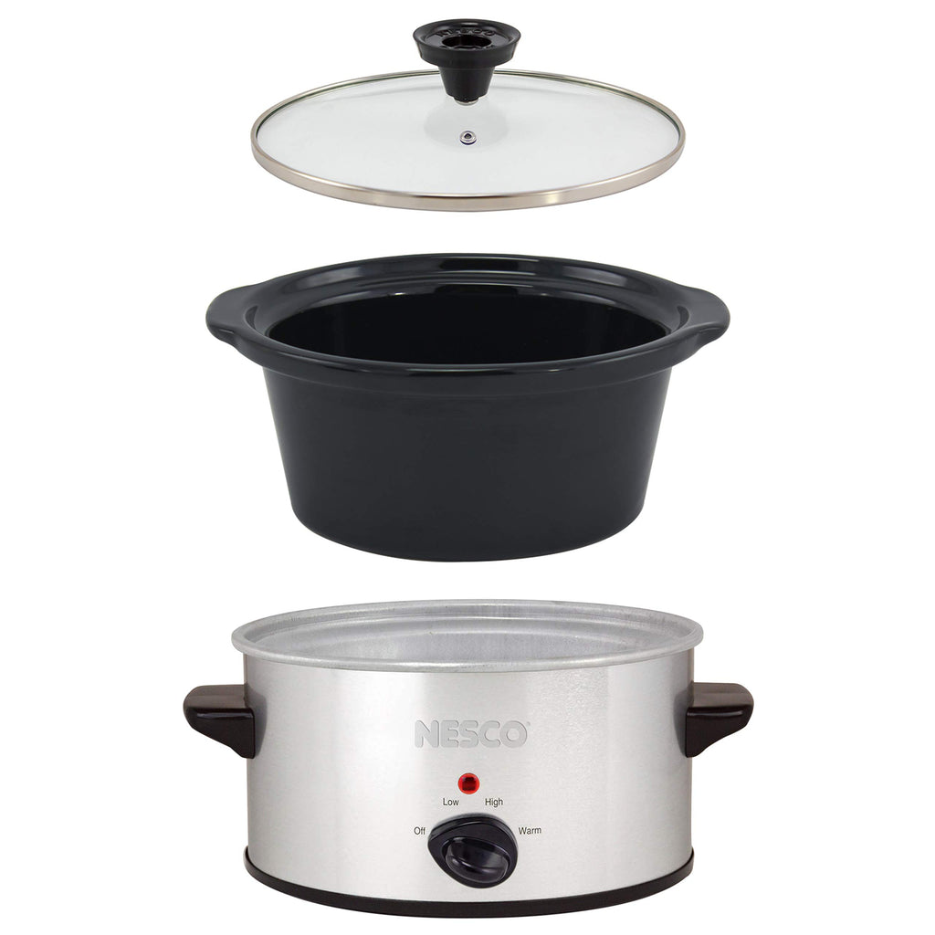 1.5 Quart Silver Slow Cooker C14480