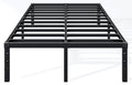18 Inch Full Bed Frame with Under Bed Storage, Black R981451