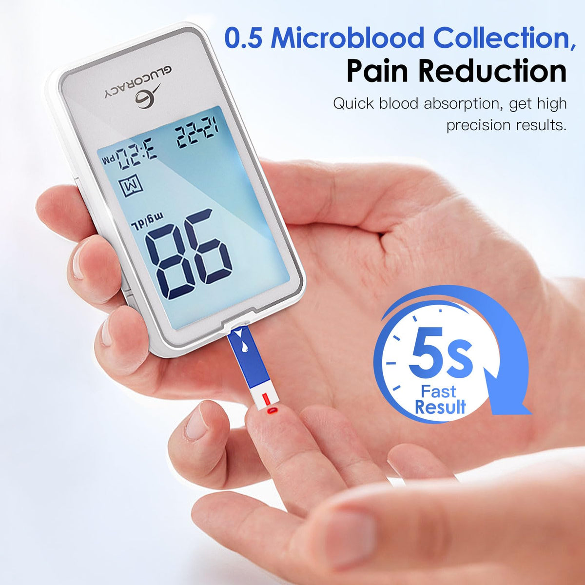 Blood Glucose Test Strips, 100 Strips J9920