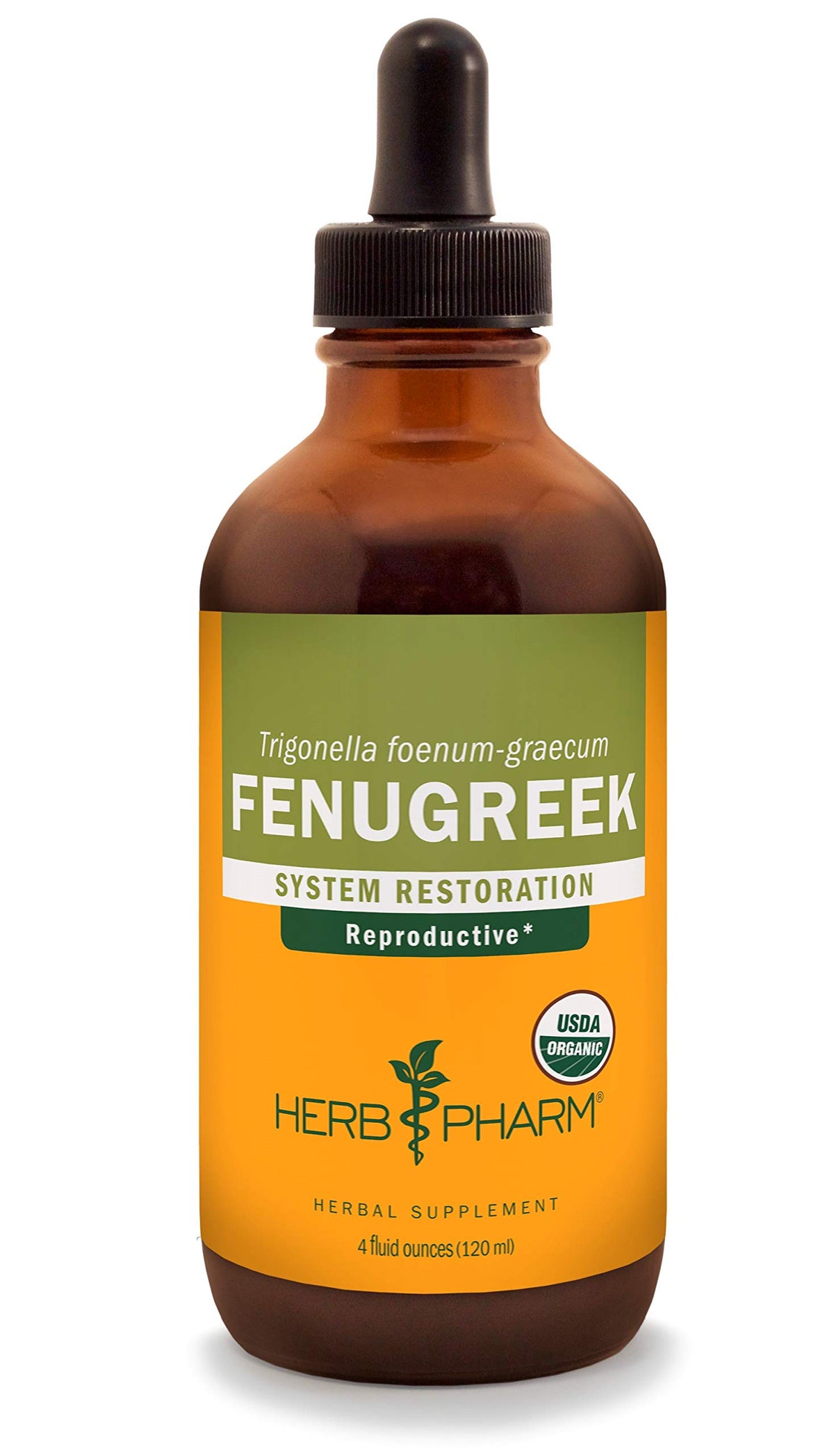 Organic Fenugreek Liquid Extract 4 Ounce M1000