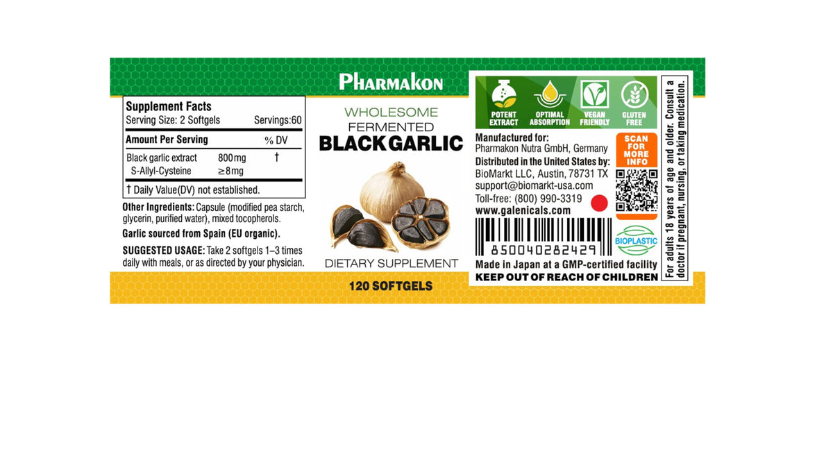 Black Garlic Capsules Y851