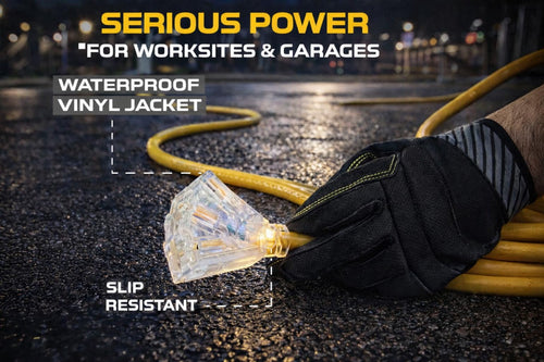 100 ft 10/3 Heavy Duty SJTW Outdoor Extension Cord U5555