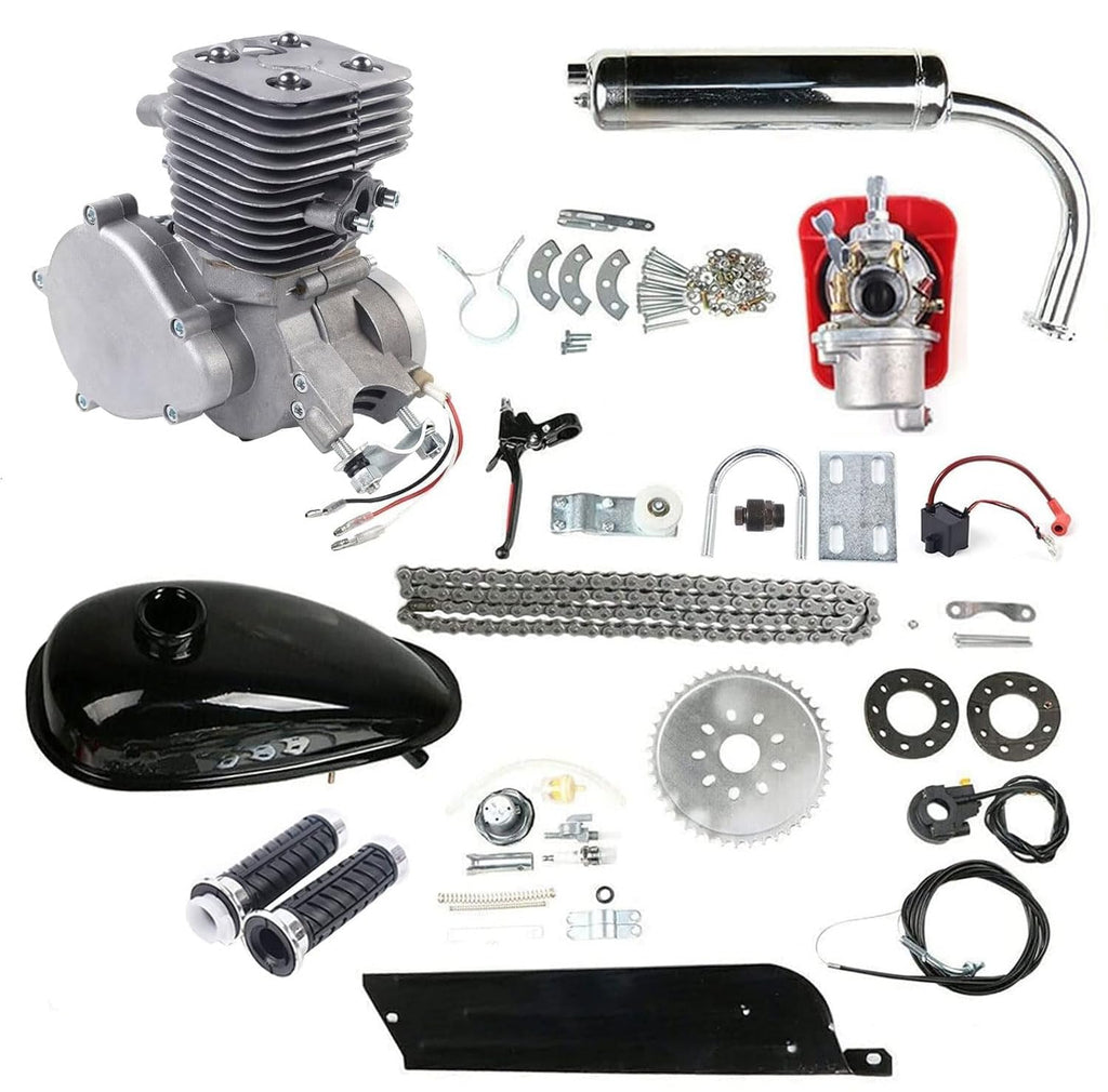 100cc 2 Stroke Bicycle Engine Kit with CDI Ignition and 36-Tooth Sprocket O990