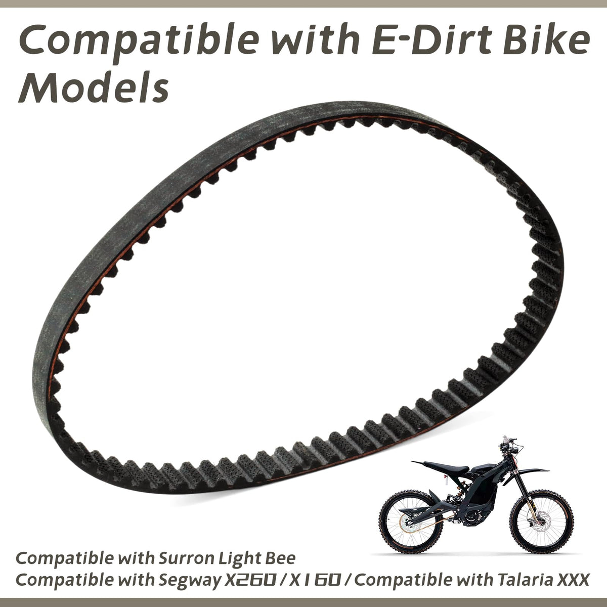 16mm Drive Belt Electric Dirt Bike Parts A58471