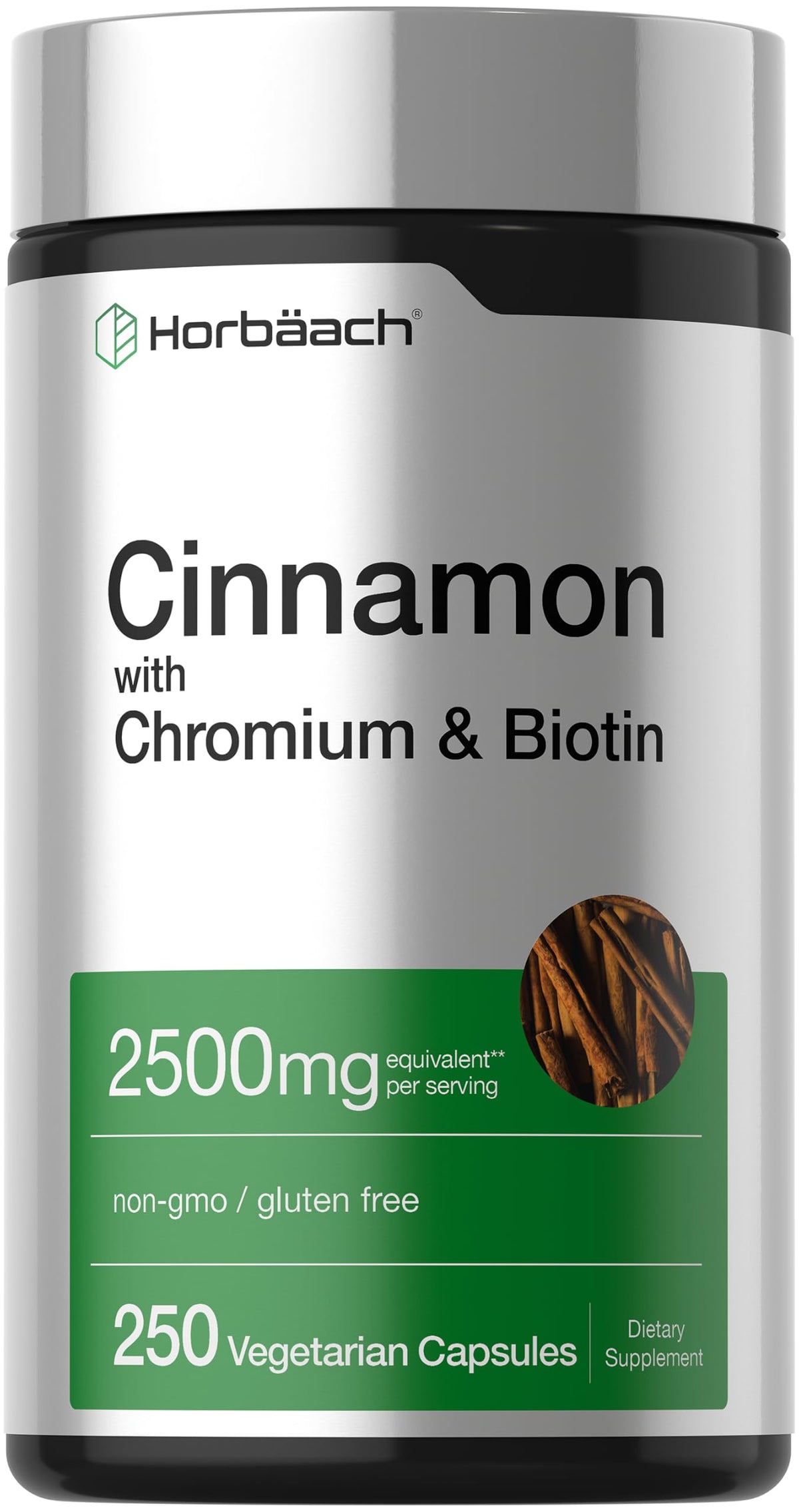 Cinnamon with Chromium & Biotin 250 Capsules P7969