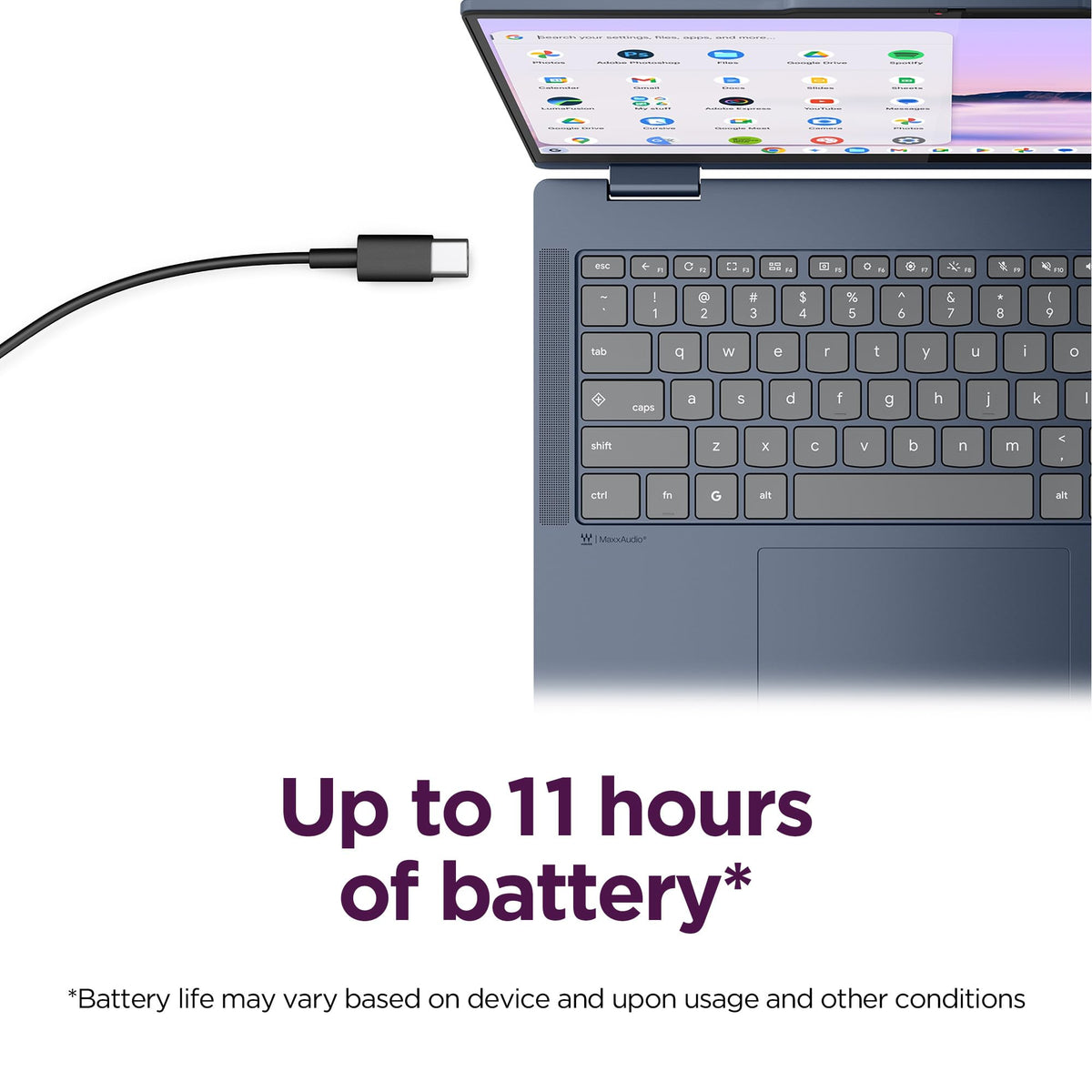2-in-1 Lightweight Laptop 14" WUXGA IPS Touchscreen 8GB RAM 256GB Z5341
