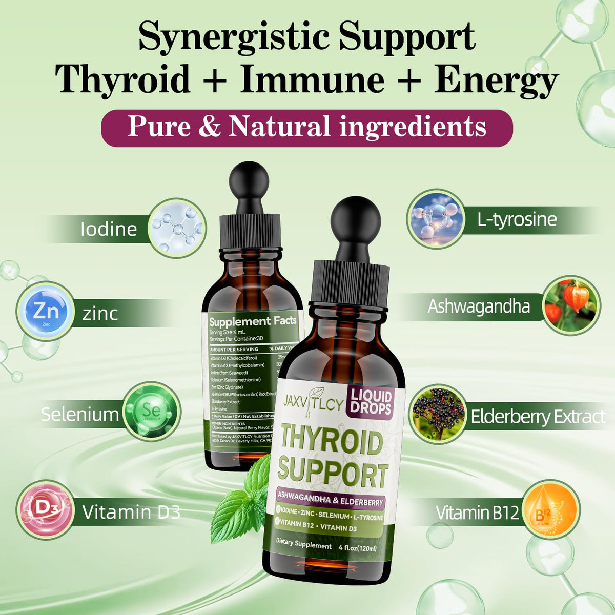 Ashwagandha & Iodine Berry Drops U31014