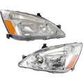 Headlight Left Right Clear Lens Z411