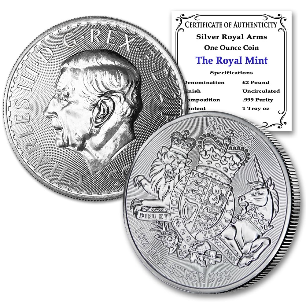 1 oz Silver British Royal Arms Coin V766497