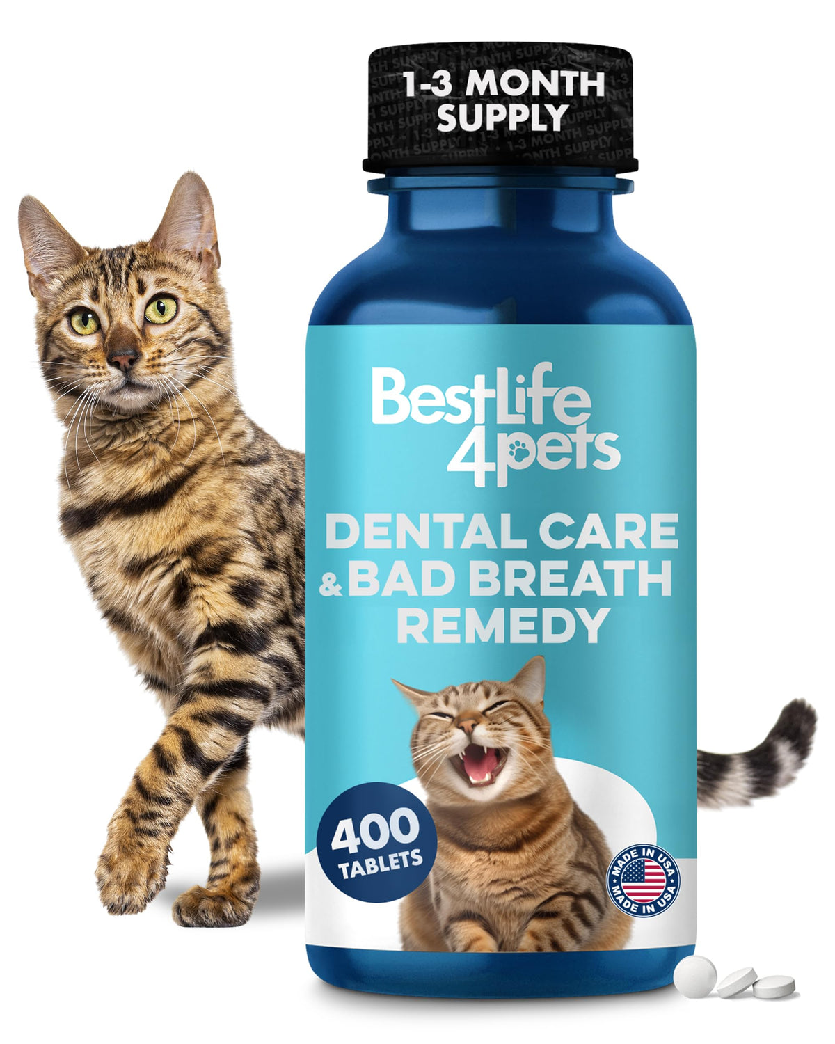 Cat Dental Care Supplement 400 Pills X807134