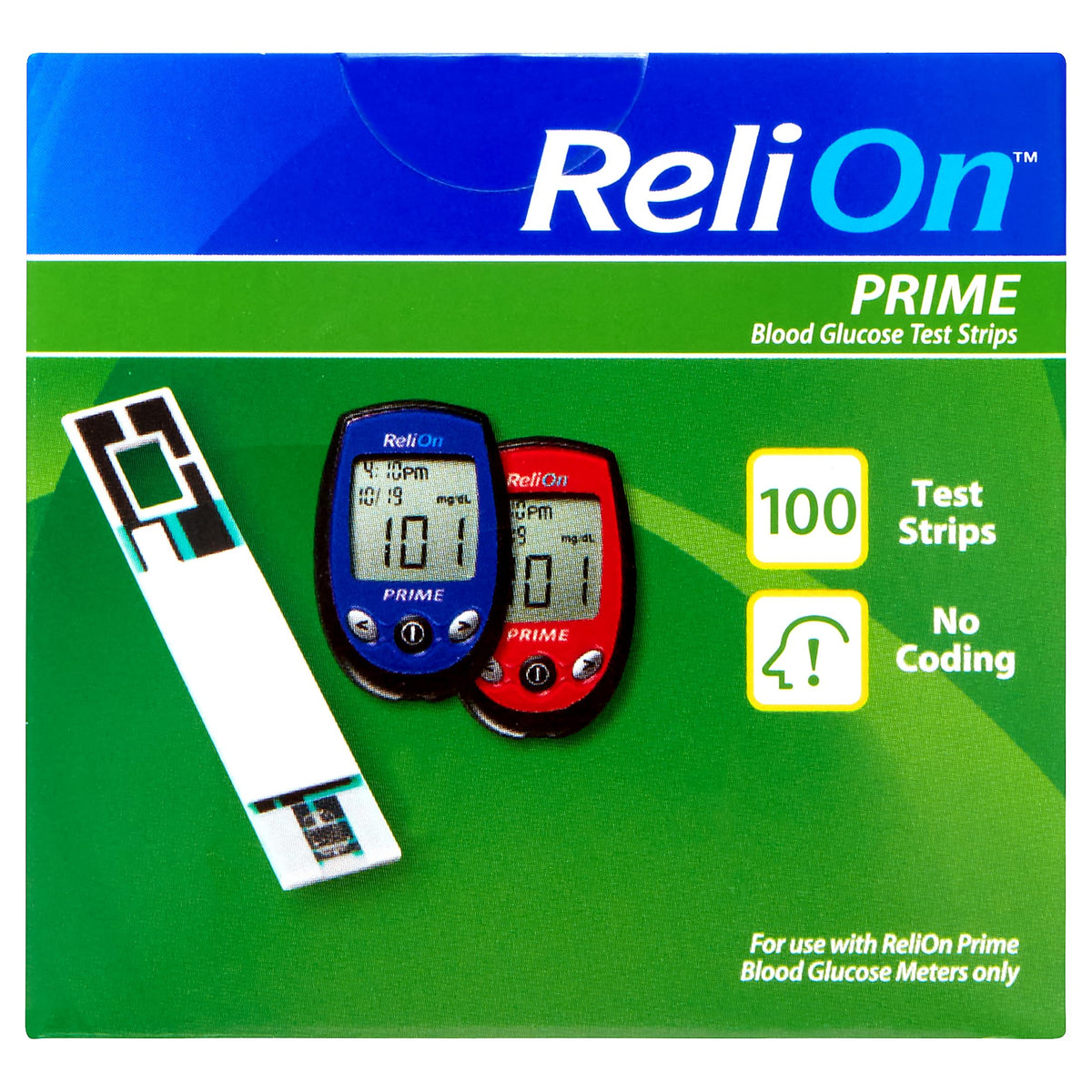 Blood Glucose Test Strips 100 Count J419