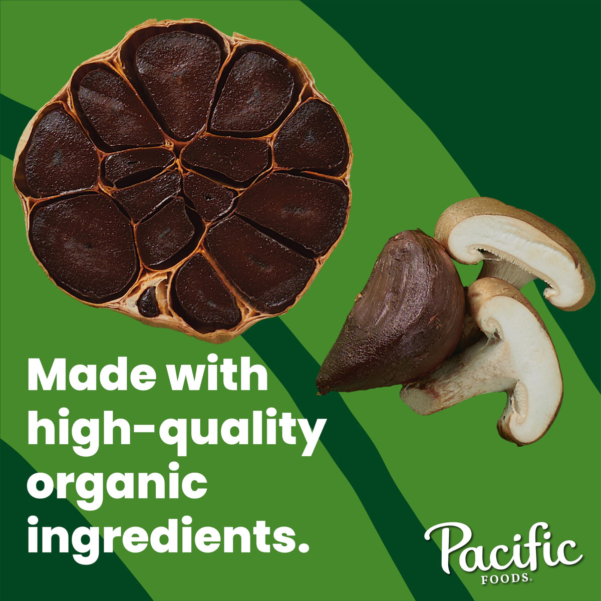 Organic Chicken Bone Broth with Black Garlic & Shiitake Mushroom 32 Ounce H79067
