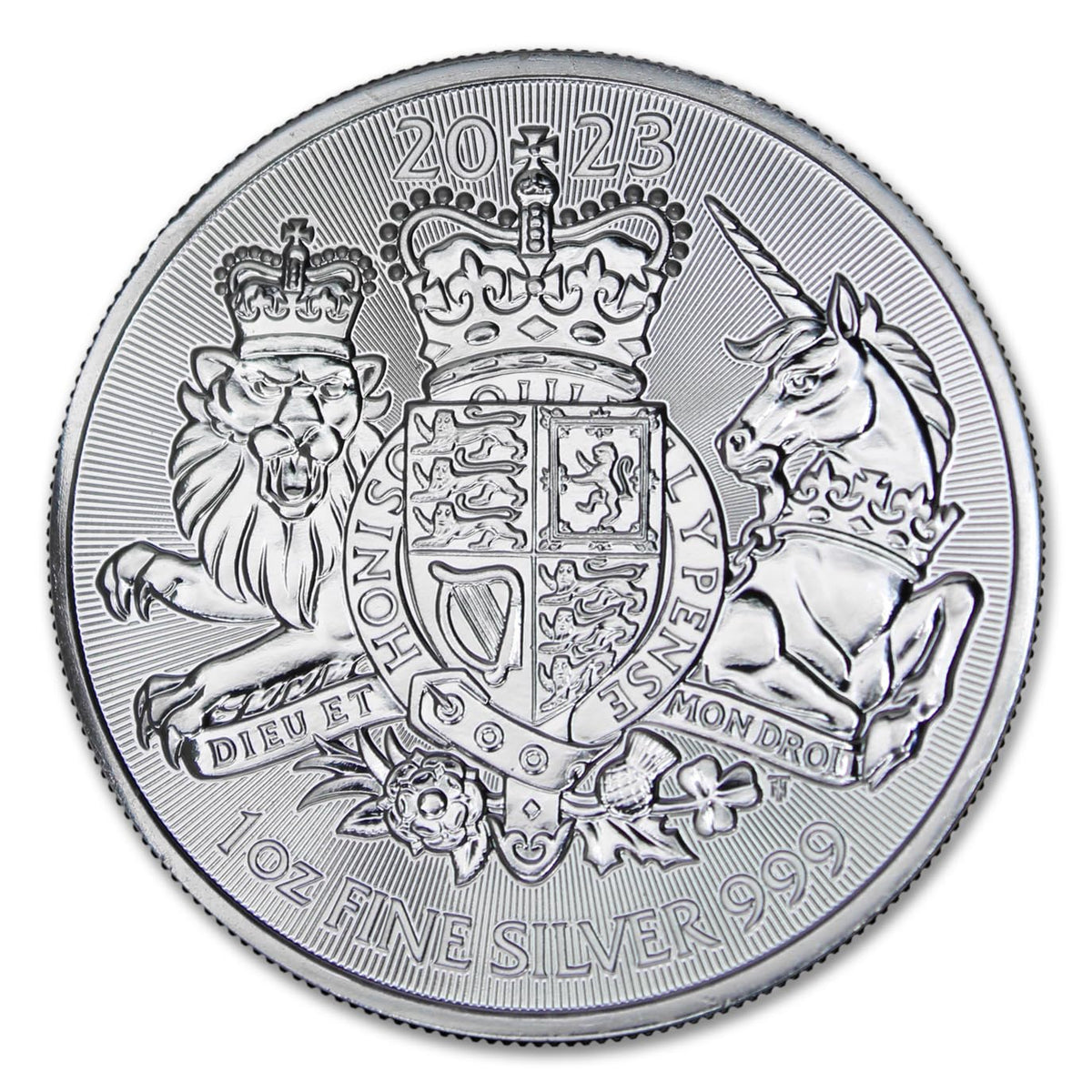 1 oz Silver British Royal Arms Coin V766497