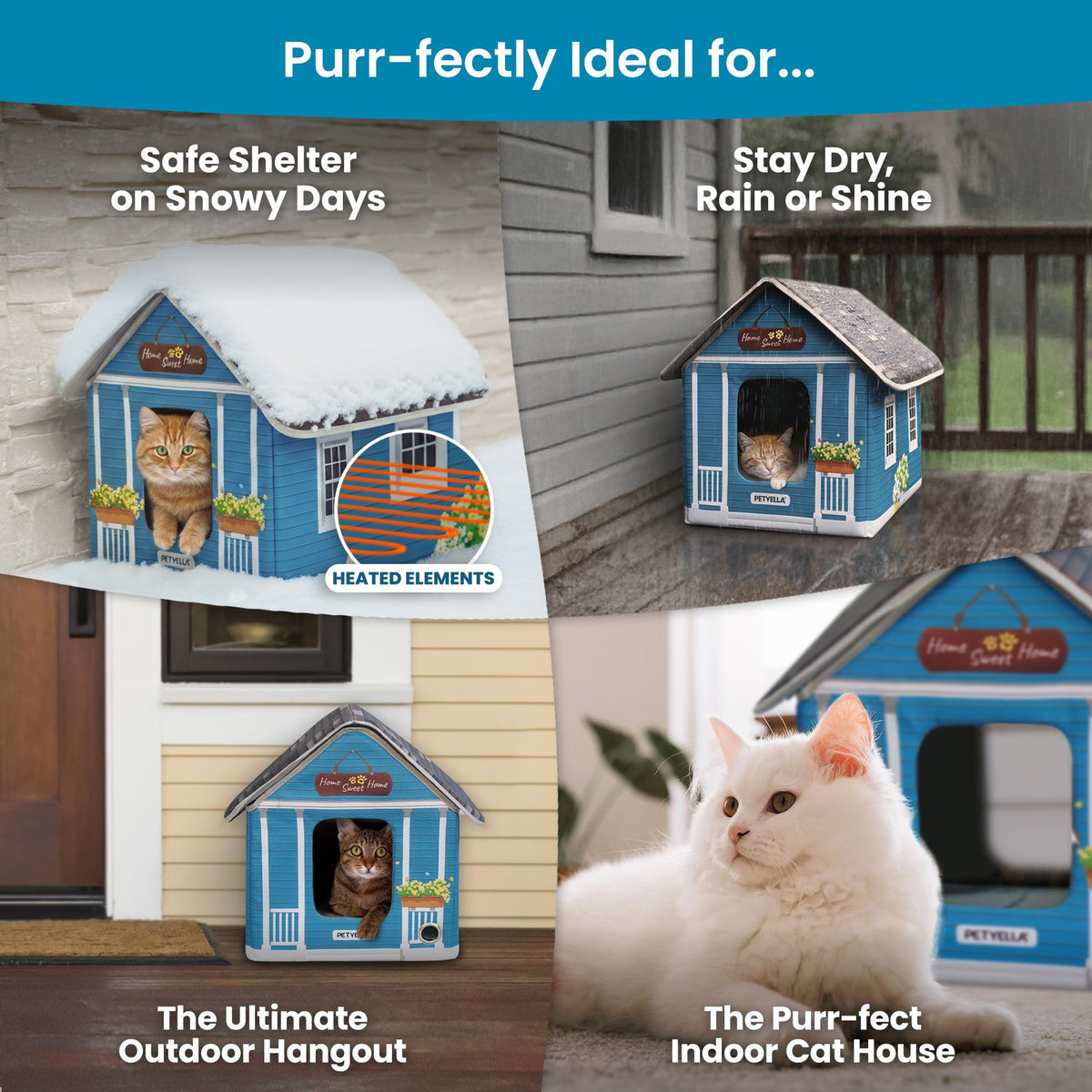 Heated Cat House B87969