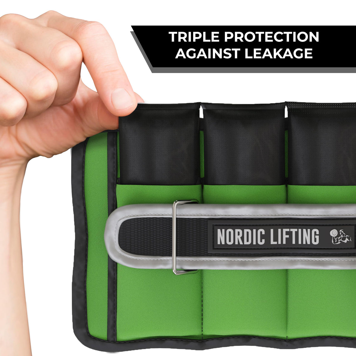 Adjustable 5lb Ankle Weights (1 Pair) L14355