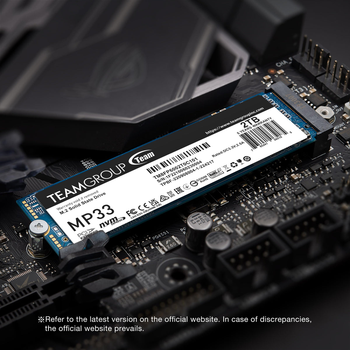 512GB NVMe PCIe Gen3x4 M.2 2280 Internal SSD I966