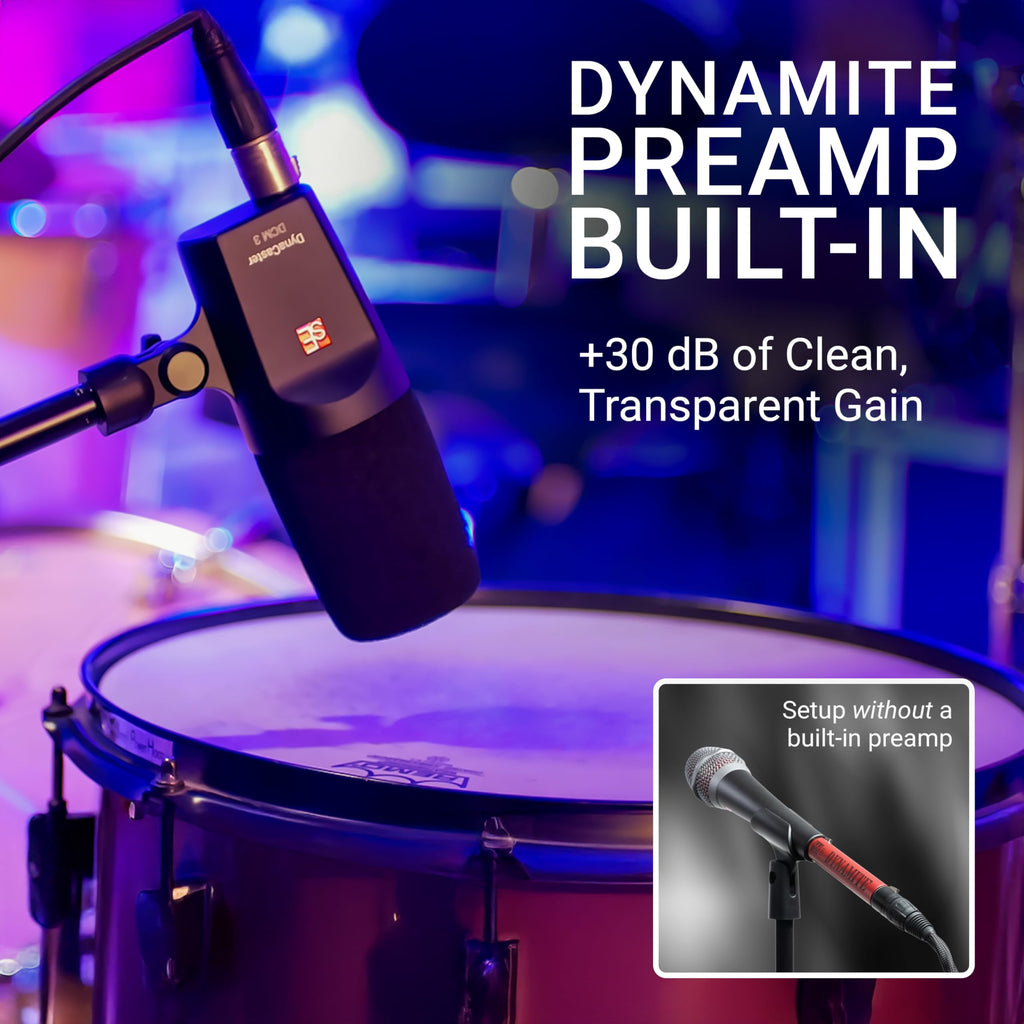 XLR Dynamic Microphone with Shockmount & Pop Filter D21882