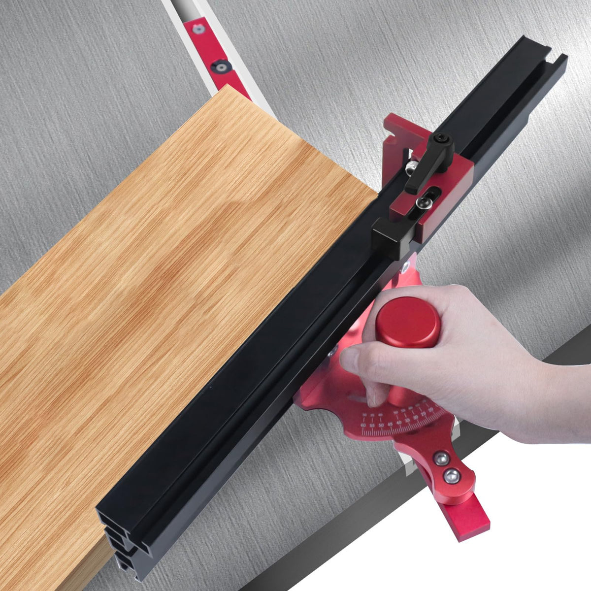 Miter Gauge with Miter Fence and 60 Degree Angled Ends S1829
