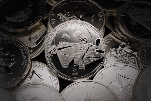 1 oz Silver Star Wars Millennium Falcon $2 L8968
