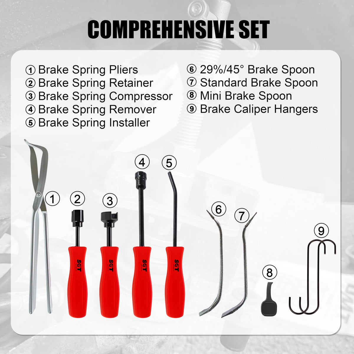 32pc Brake Tool Kit L17380