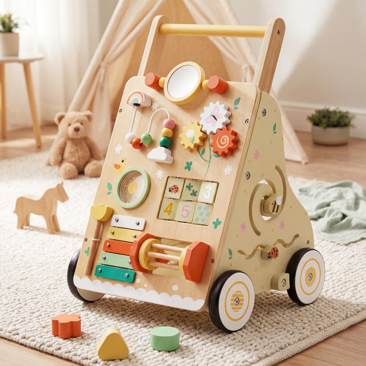 Wooden Baby Push Walker C689