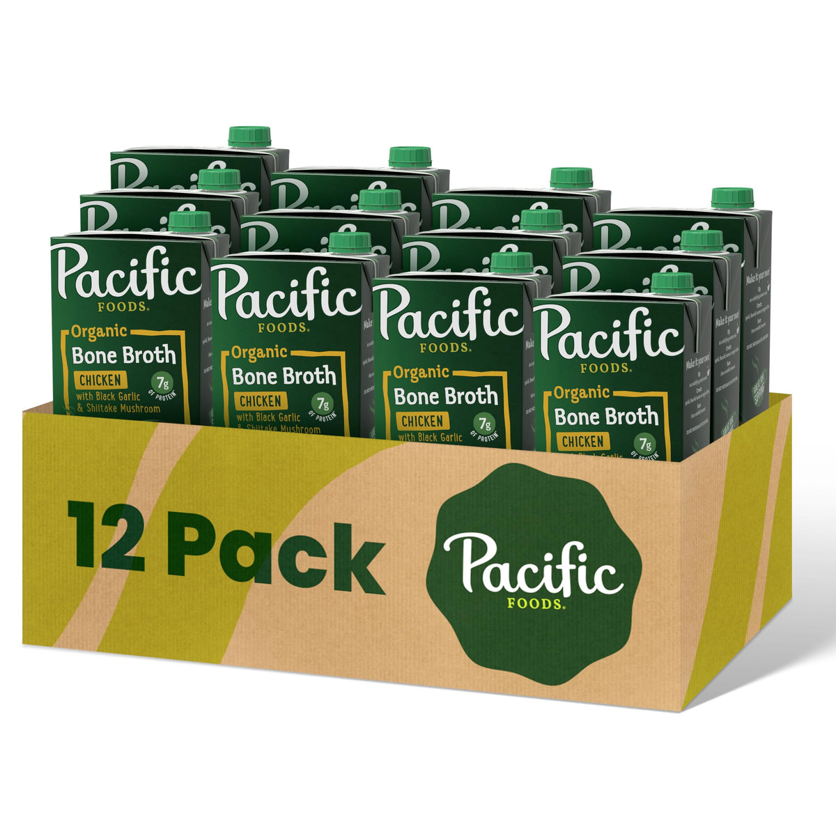 Organic Chicken Bone Broth with Black Garlic & Shiitake Mushroom 32 Ounce H79067