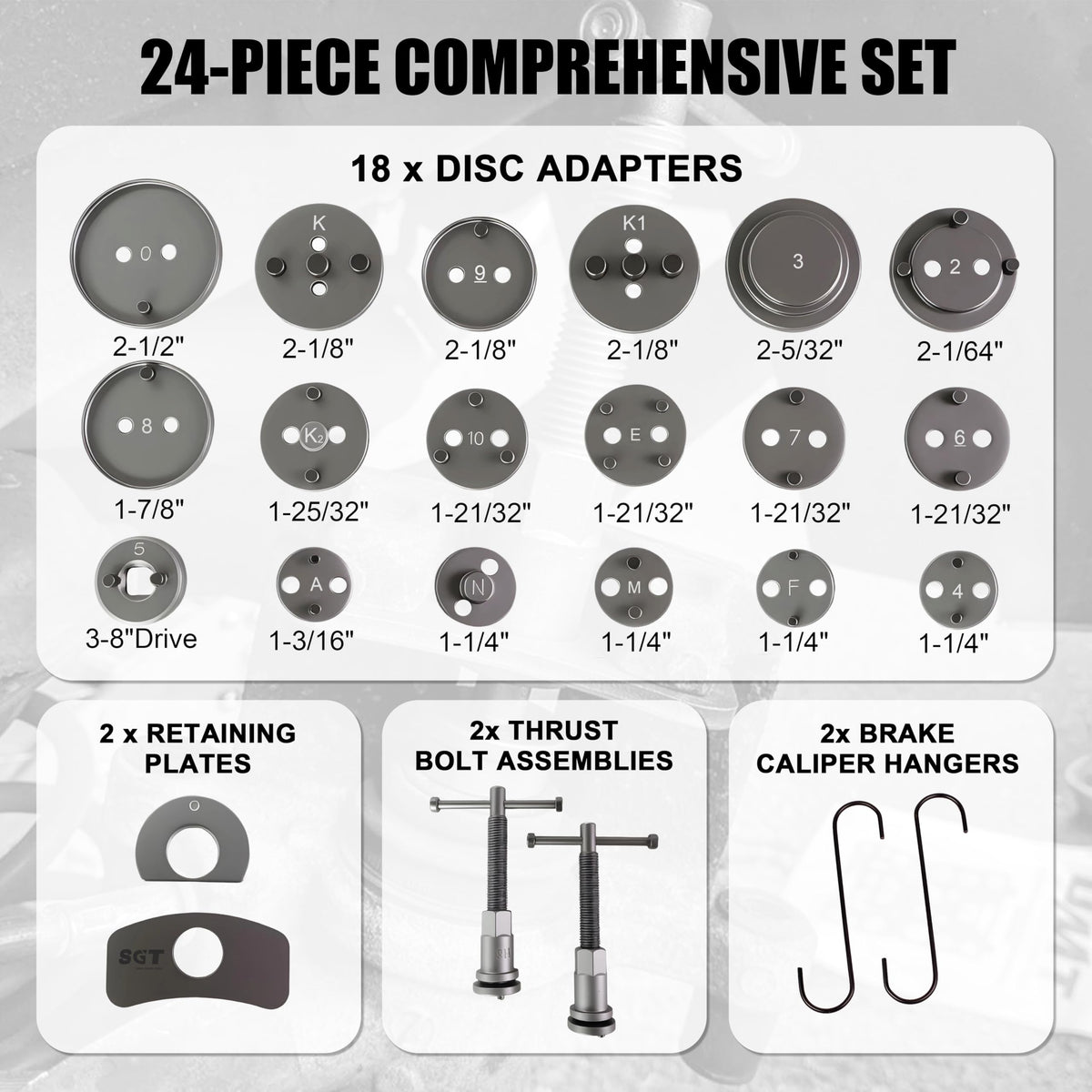 32pc Brake Tool Kit L17380